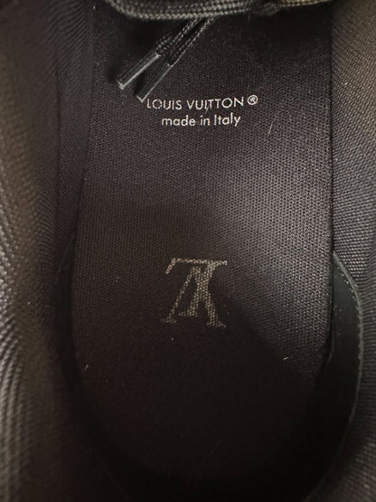 Louis Vuitton Black Monogram Eclipse Trainers