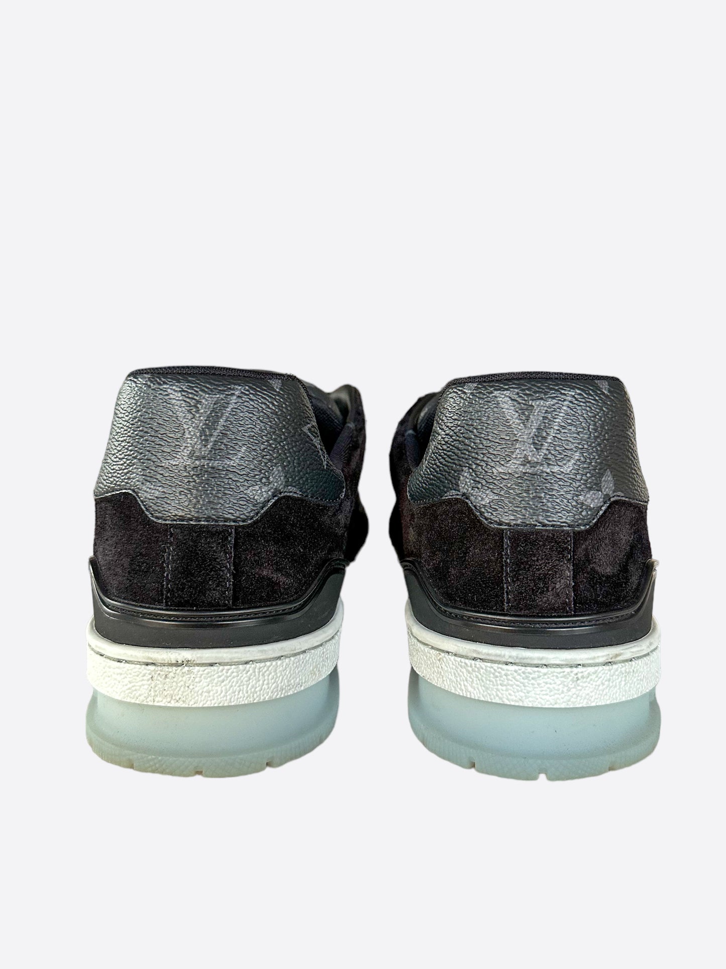 Louis Vuitton Black Monogram Eclipse Trainers