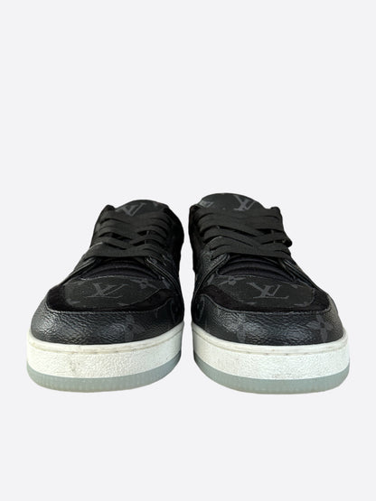 Louis Vuitton Black Monogram Eclipse Trainers