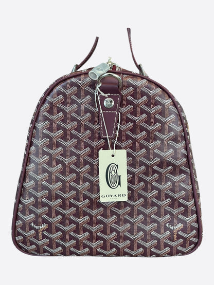 Goyard Burgundy Boston 50 Duffel Bag