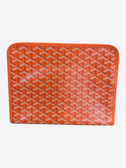 Goyard Orange Jouvence GM Toiletry Bag