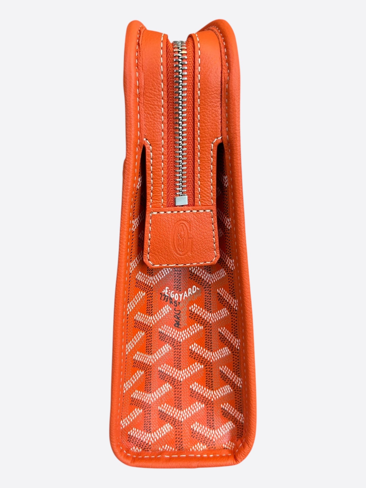 Goyard Orange Jouvence GM Toiletry Bag