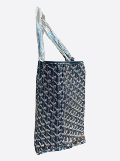 Goyard Navy St. Louis Tote Bag