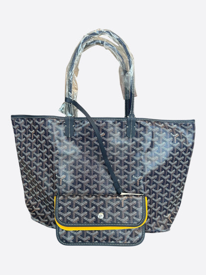 Goyard Navy St. Louis Tote Bag