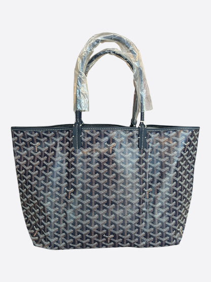 Goyard Navy St. Louis Tote Bag