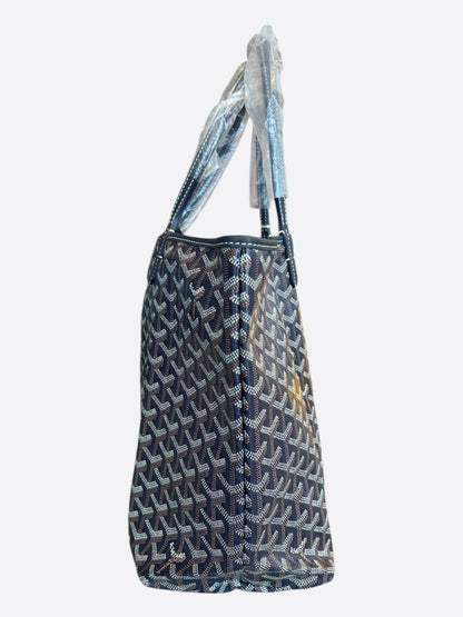 Goyard Navy St. Louis Tote Bag