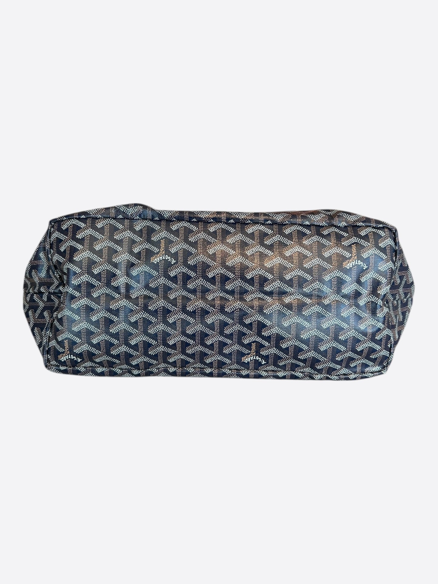 Goyard Navy St. Louis Tote Bag