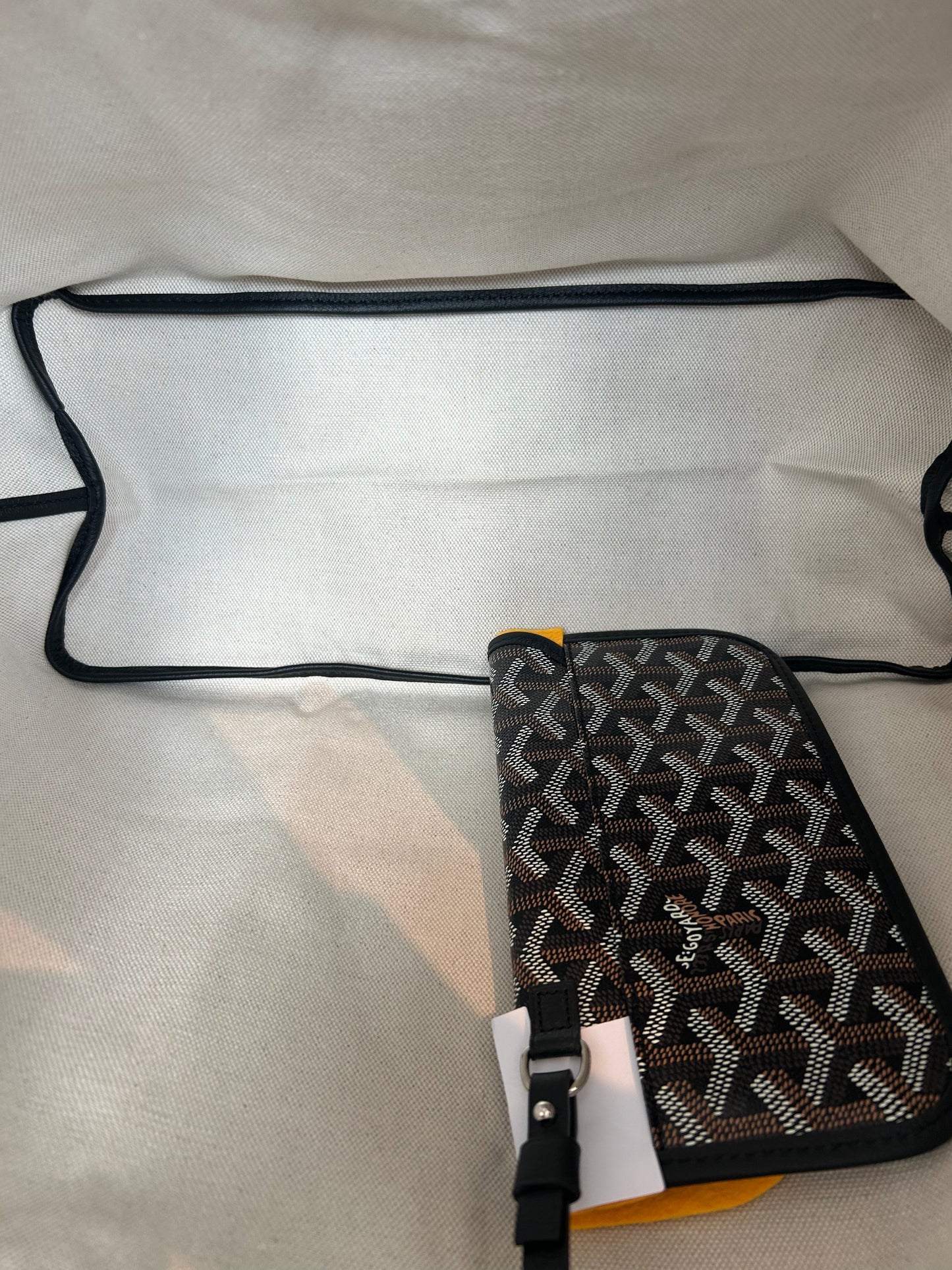 Goyard Black St. Louis Tote Bag