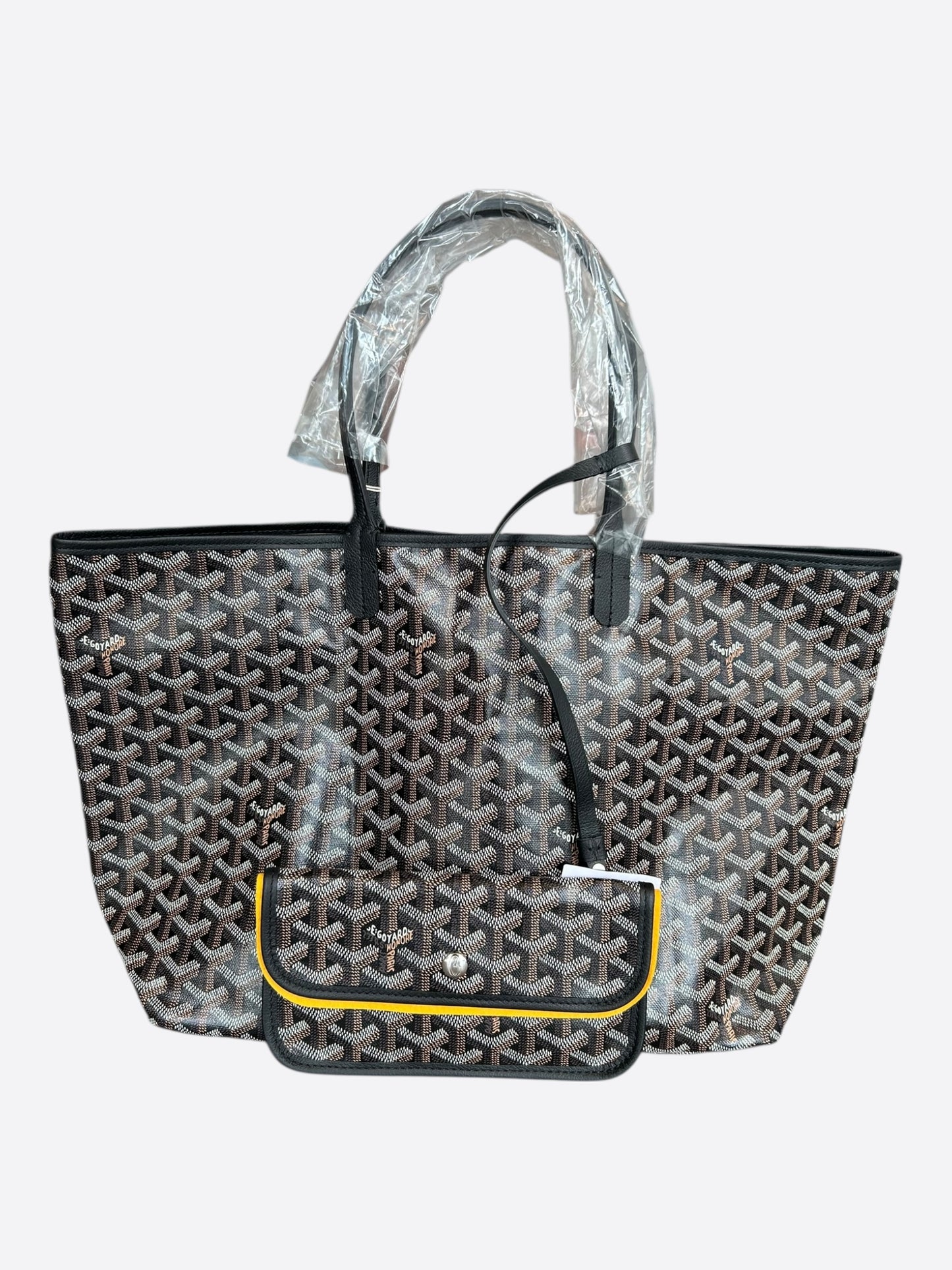 Goyard Black St. Louis Tote Bag
