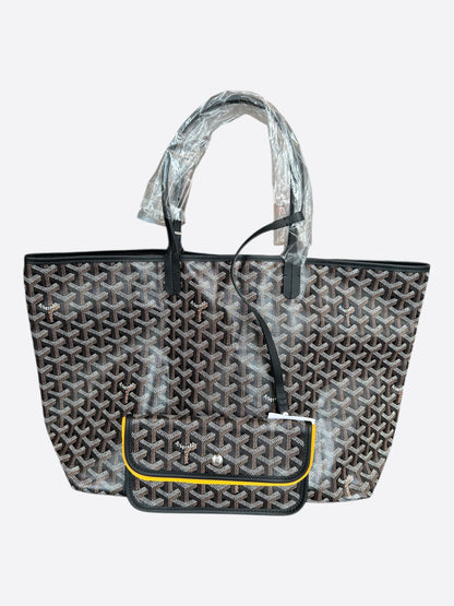 Goyard Black St. Louis Tote Bag