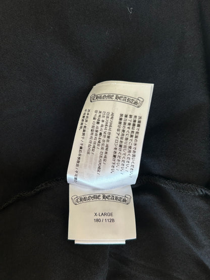 Chrome Hearts Black & Pink Neck Logo Longsleeve T-Shirt