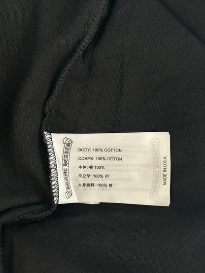 Chrome Hearts Black & Pink Neck Logo Longsleeve T-Shirt