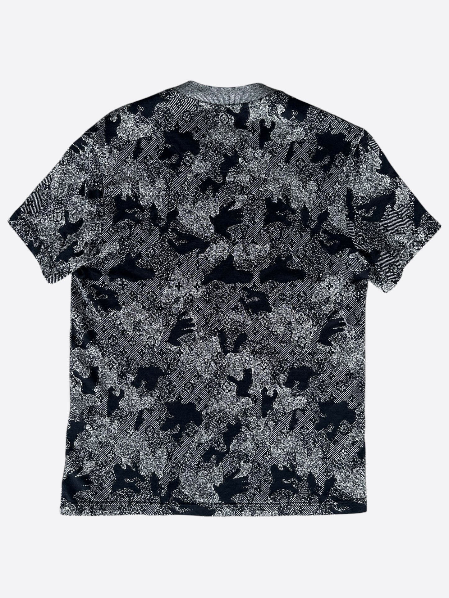 Louis Vuitton Grey Camouflage Monogram T-Shirt