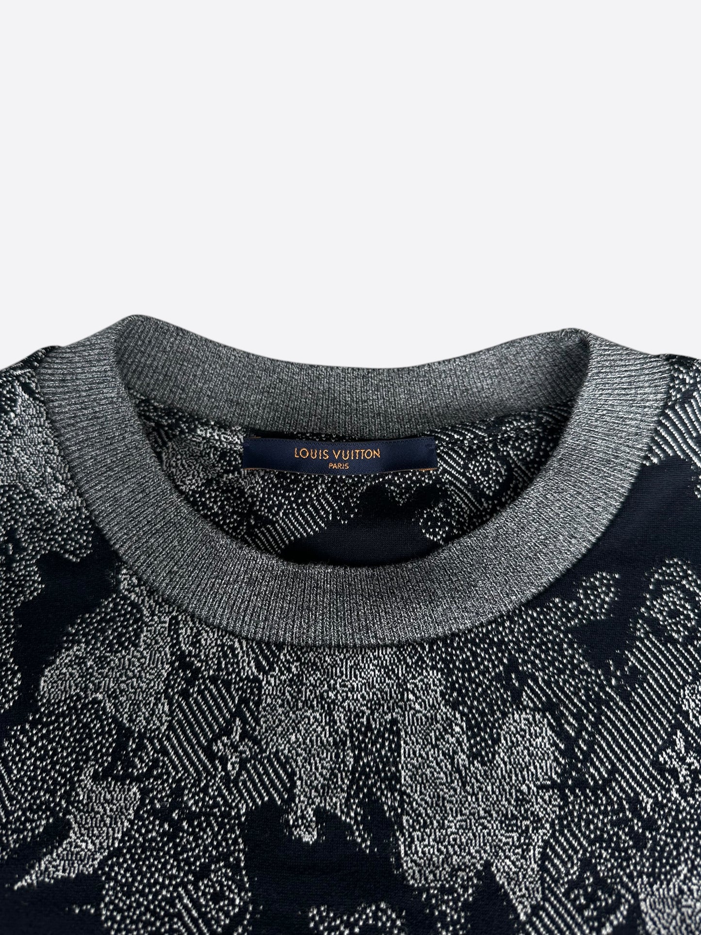 Louis Vuitton Grey Camouflage Monogram T-Shirt