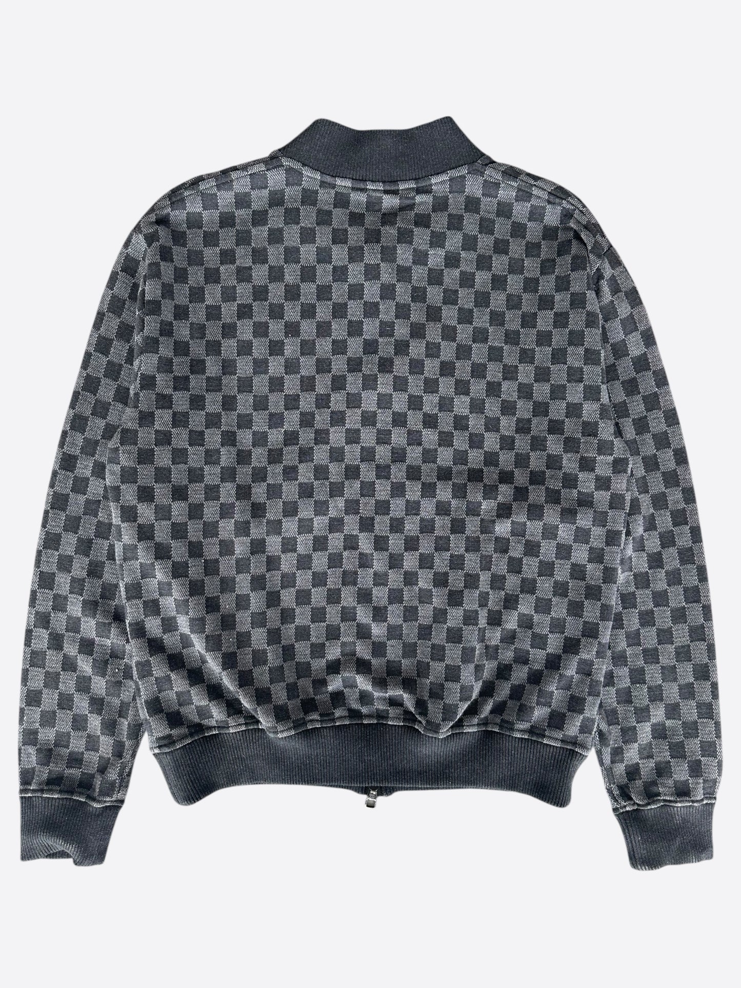 Louis Vuitton Black Damier Bomber Jacket