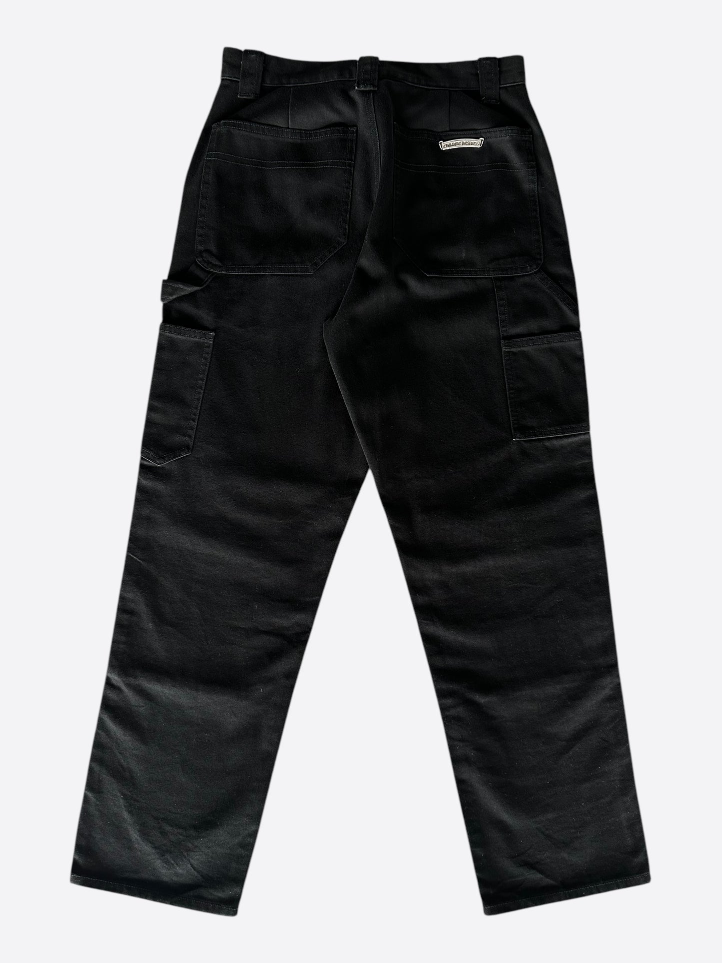 Chrome Hearts Black Carpenter Pants