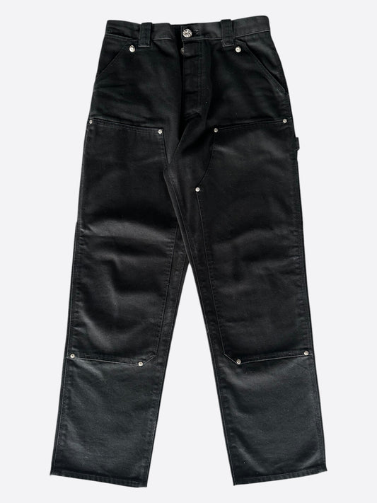 Chrome Hearts Black Carpenter Pants