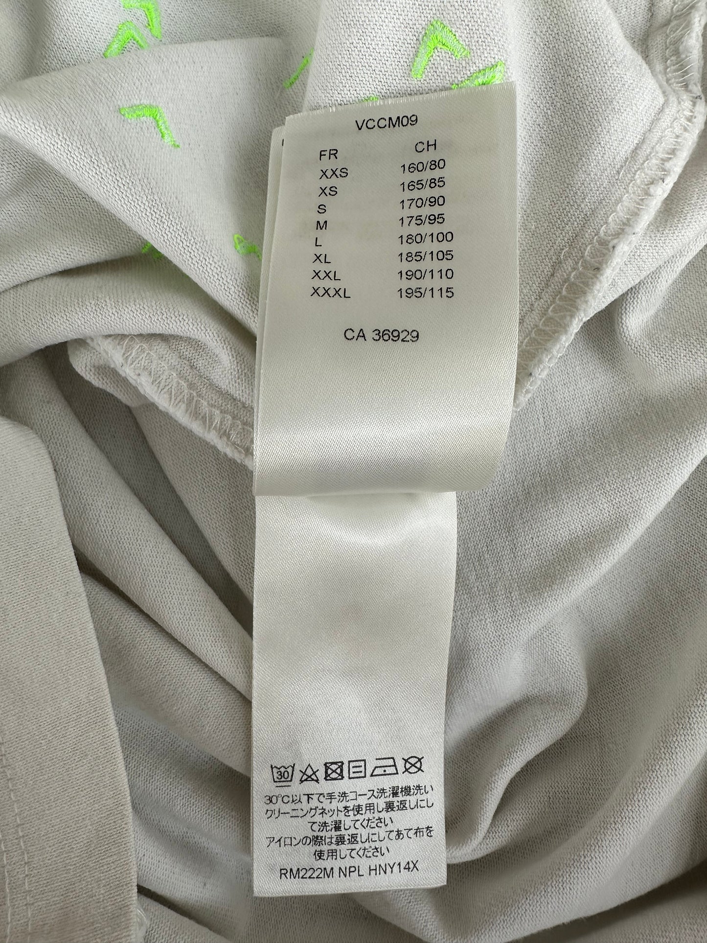 Louis Vuitton White & Green LV Spread T-Shirt