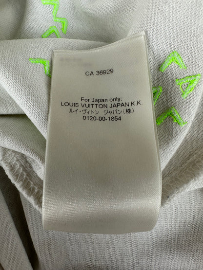 Louis Vuitton White & Green LV Spread T-Shirt