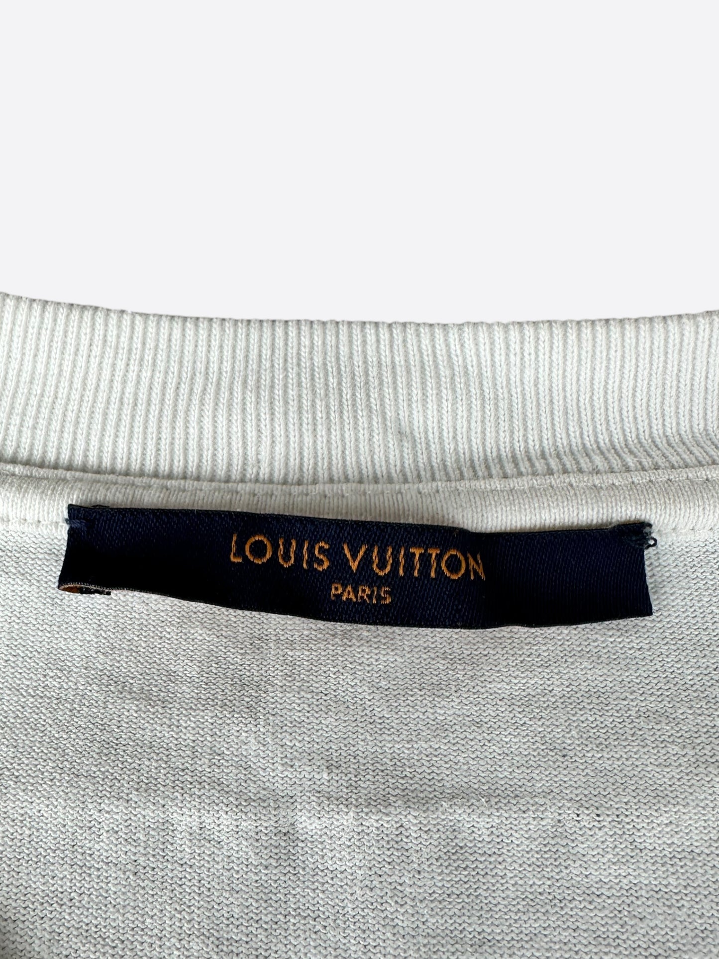 Louis Vuitton White & Green LV Spread T-Shirt