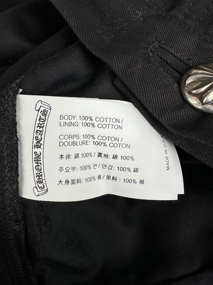 Chrome Hearts Black Carpenter Pants