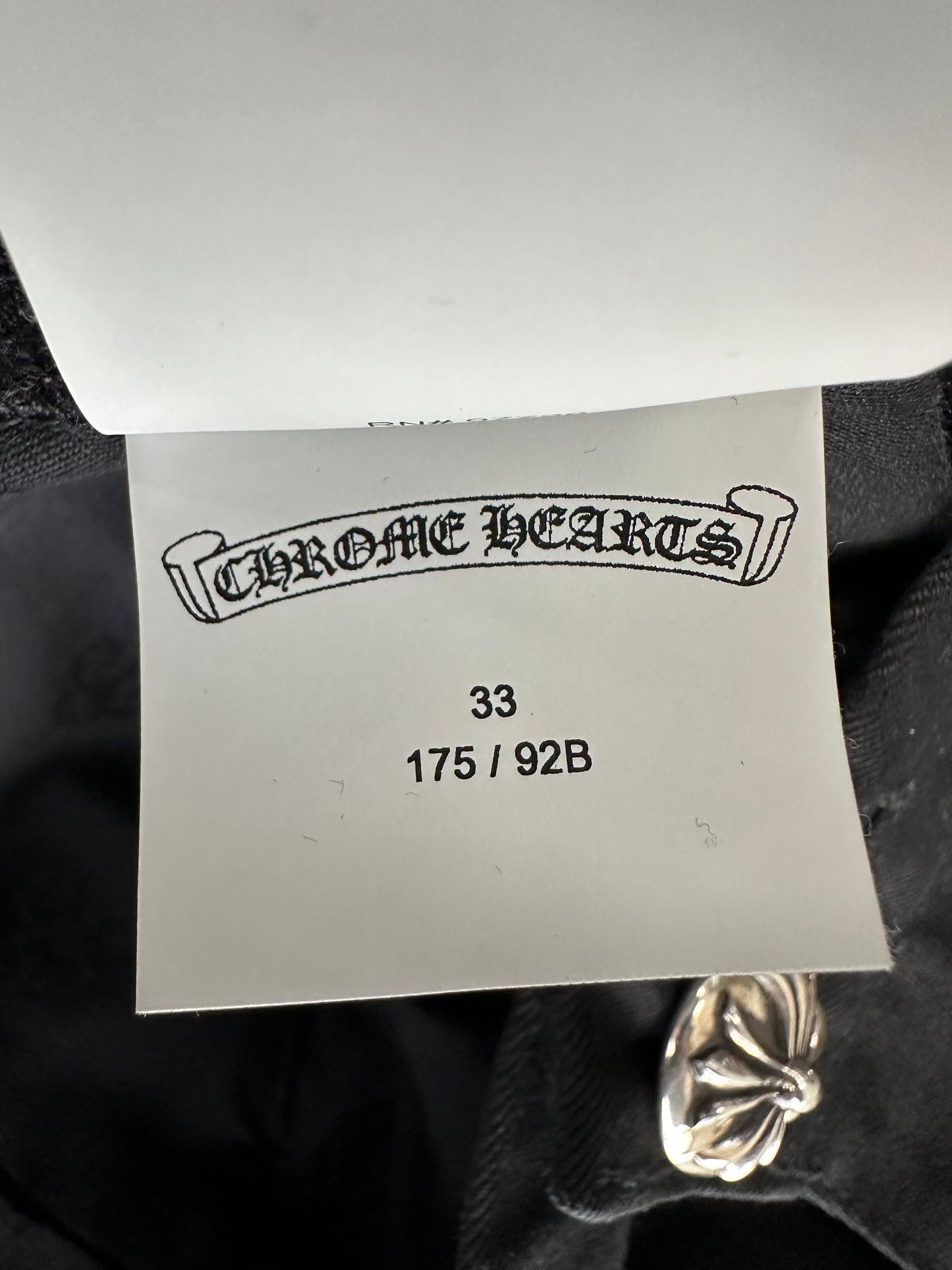Chrome Hearts Black Carpenter Pants