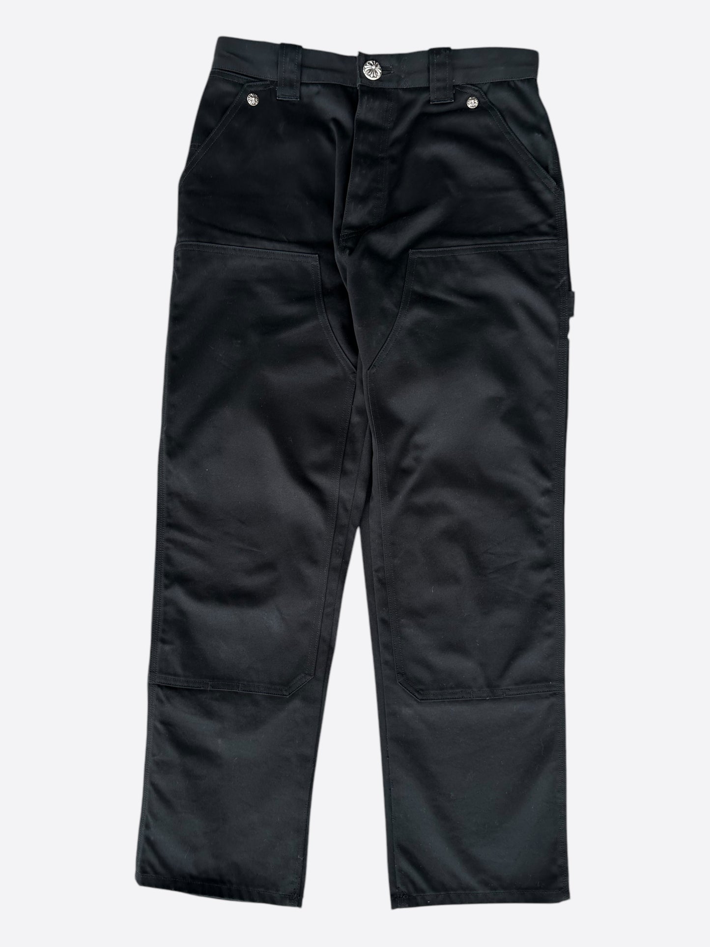 Chrome Hearts Black Carpenter Pants