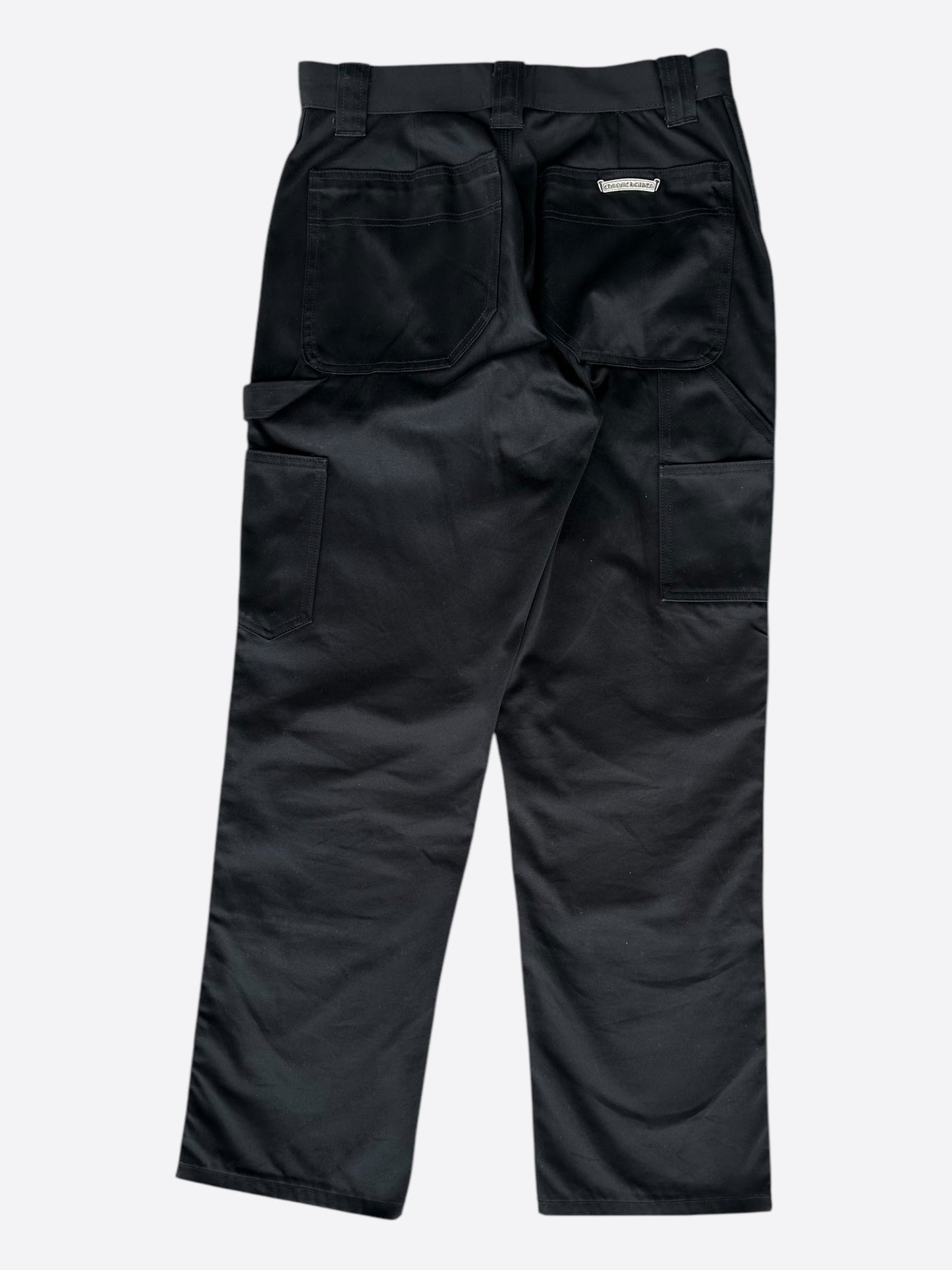 Chrome Hearts Black Carpenter Pants