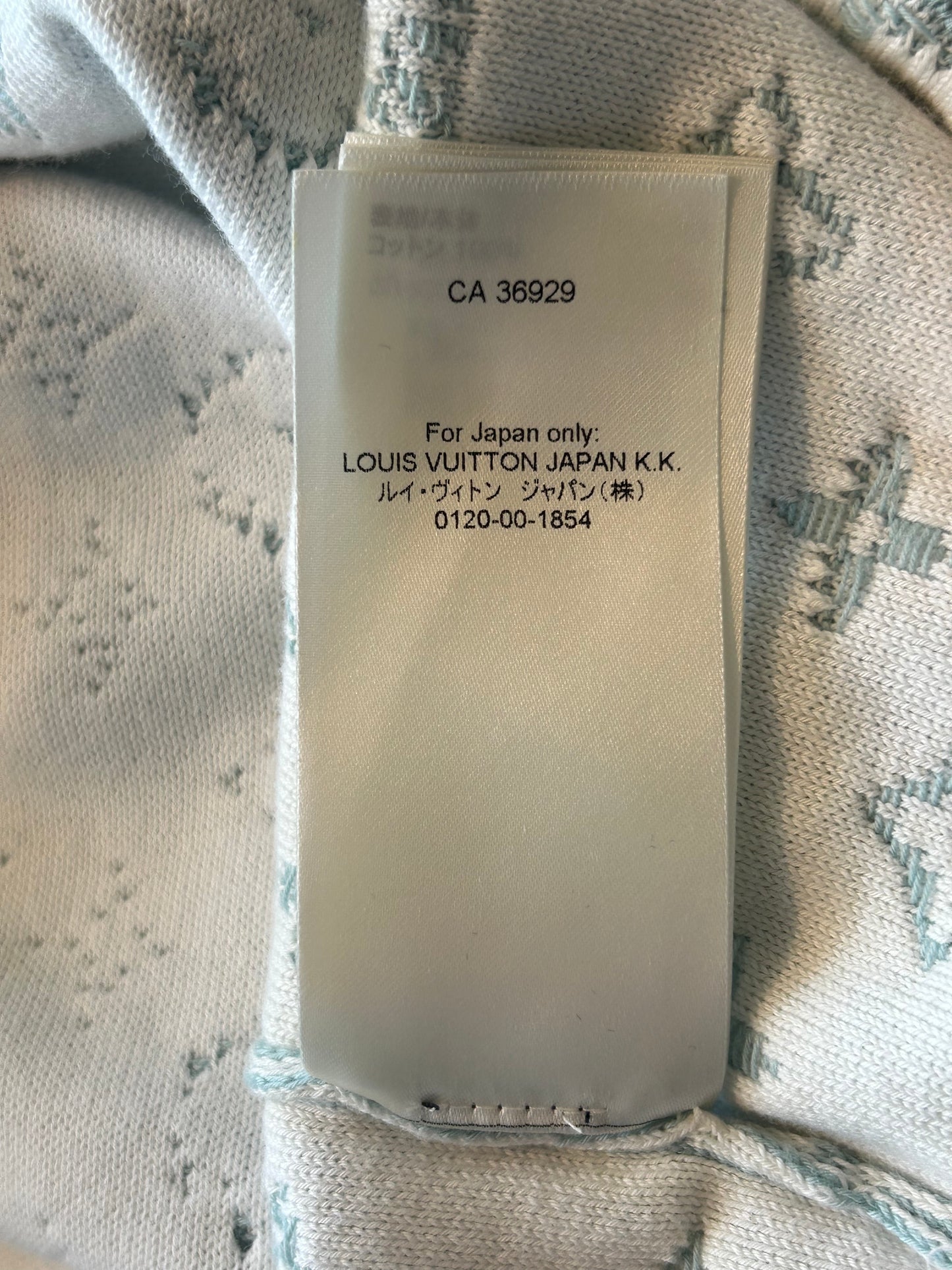 Louis Vuitton Blue & White Gradient Monogram Hoodie