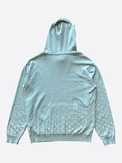 Louis Vuitton Blue & White Gradient Monogram Hoodie