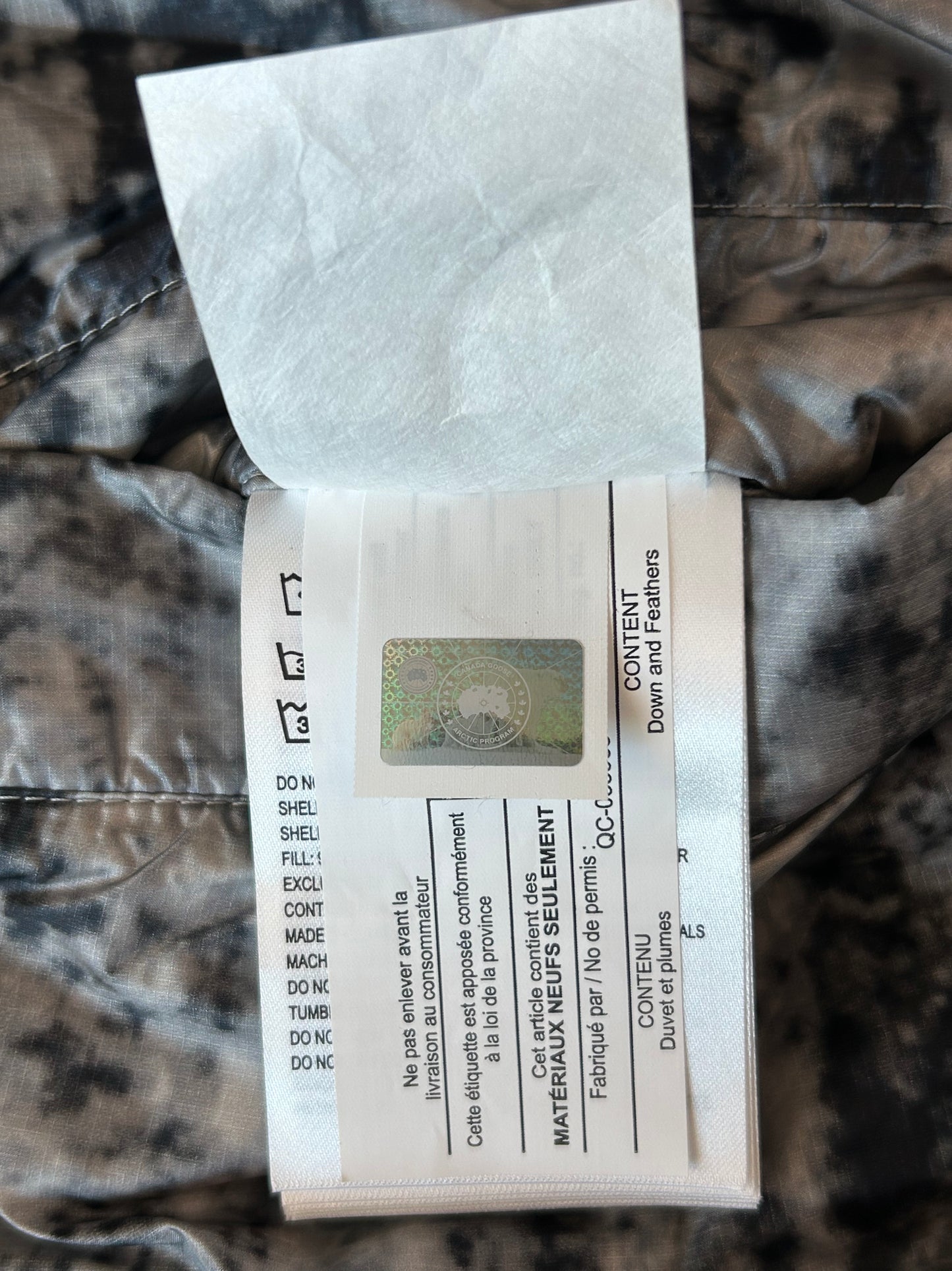 Canada Goose Black & Silverbirch Reversible Mackay Black Label Women's Jacket