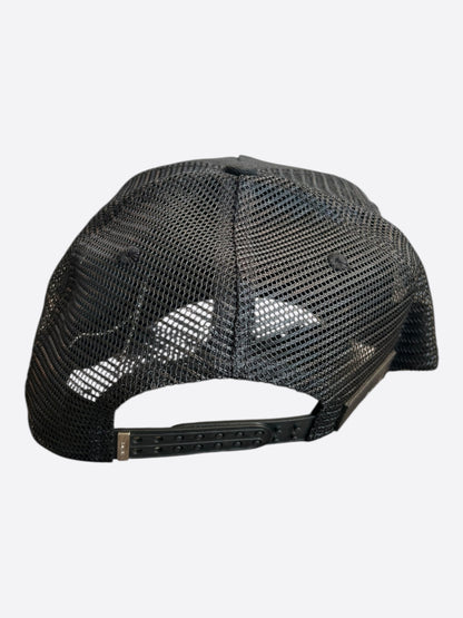 Amiri Black & Blue Logo Trucker Hat