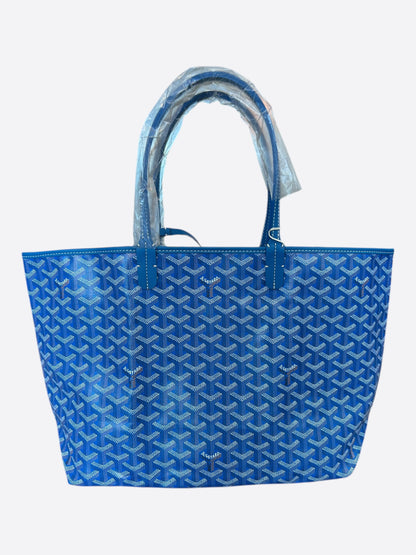 Goyard Blue St. Louis Tote Bag