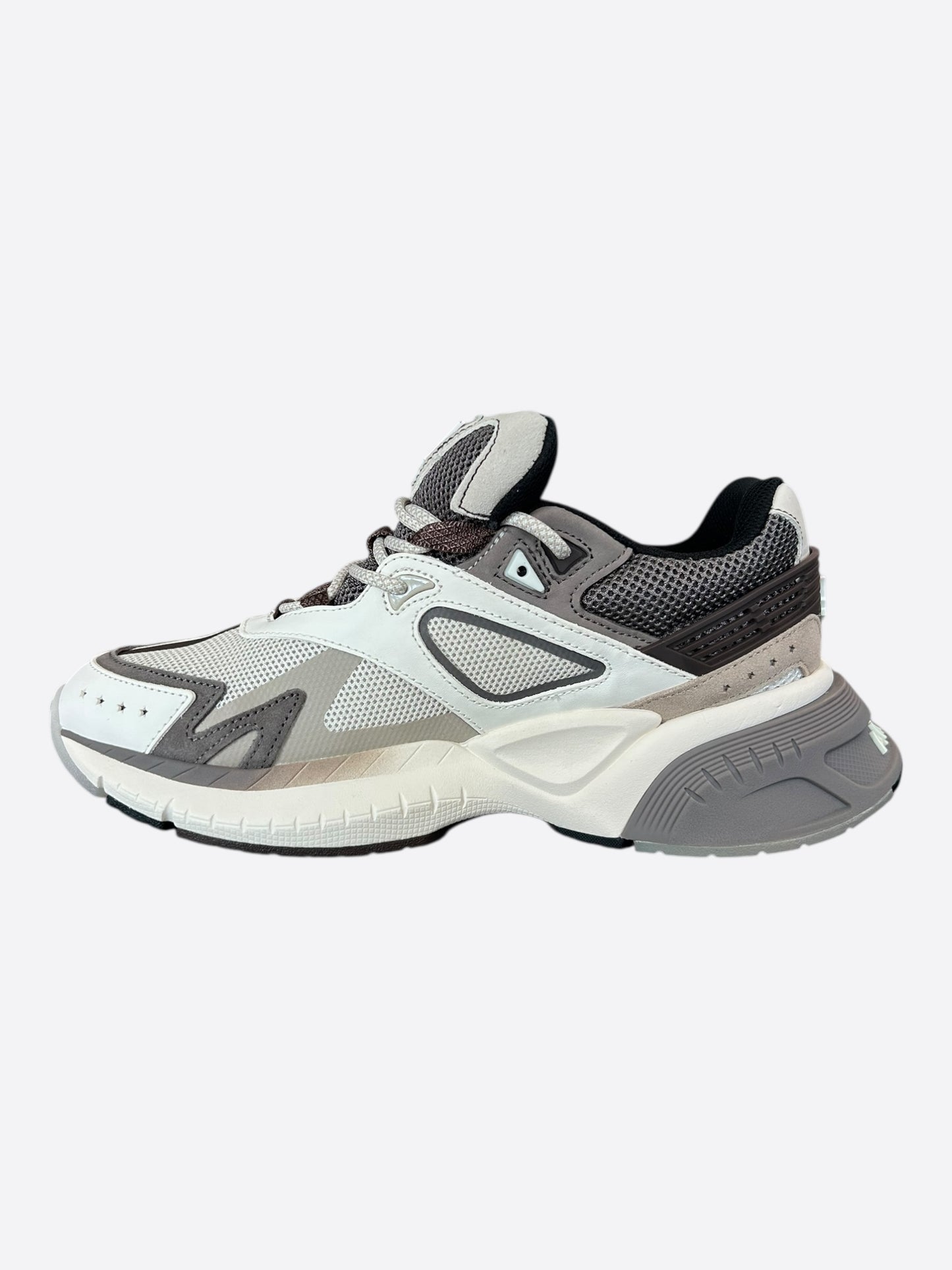 Amiri White & Brown MA Logo Runners