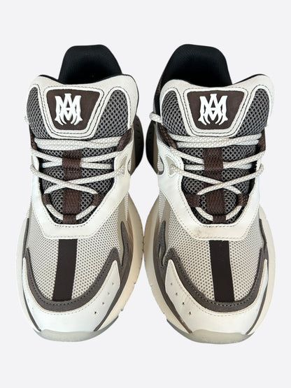 Amiri White & Brown MA Logo Runners