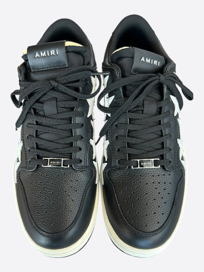 Amiri Black & White Stars Low Top Sneakers