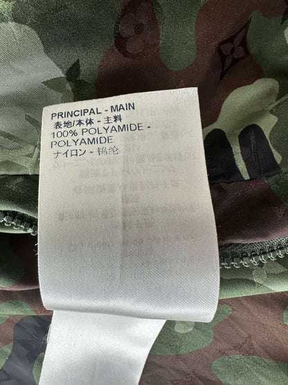 Louis Vuitton Green Camouflage Monogram Windbreaker