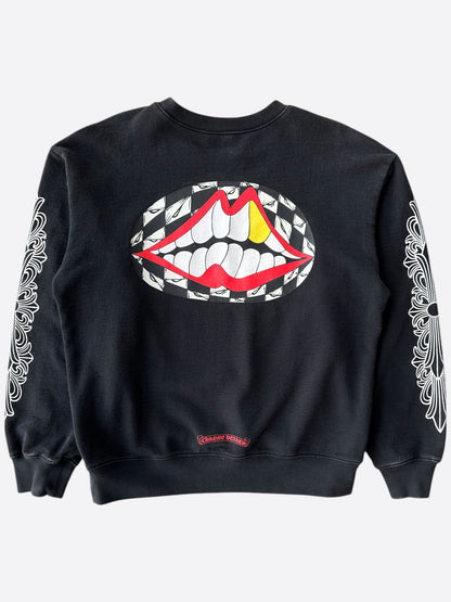 Chrome Hearts Matty Boy Black Chomper Sweater