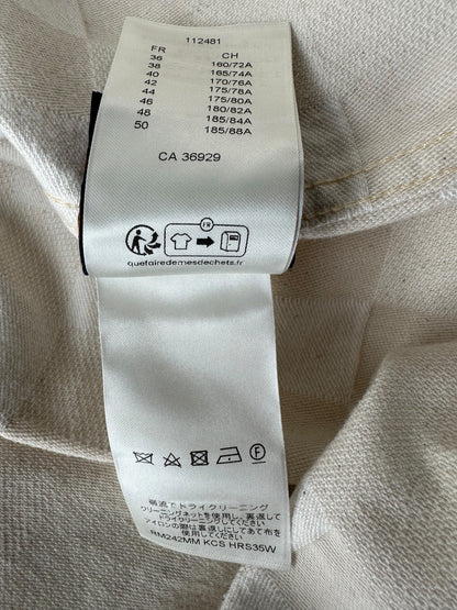 Louis Vuitton Beige Damoflage Button Up Shirt