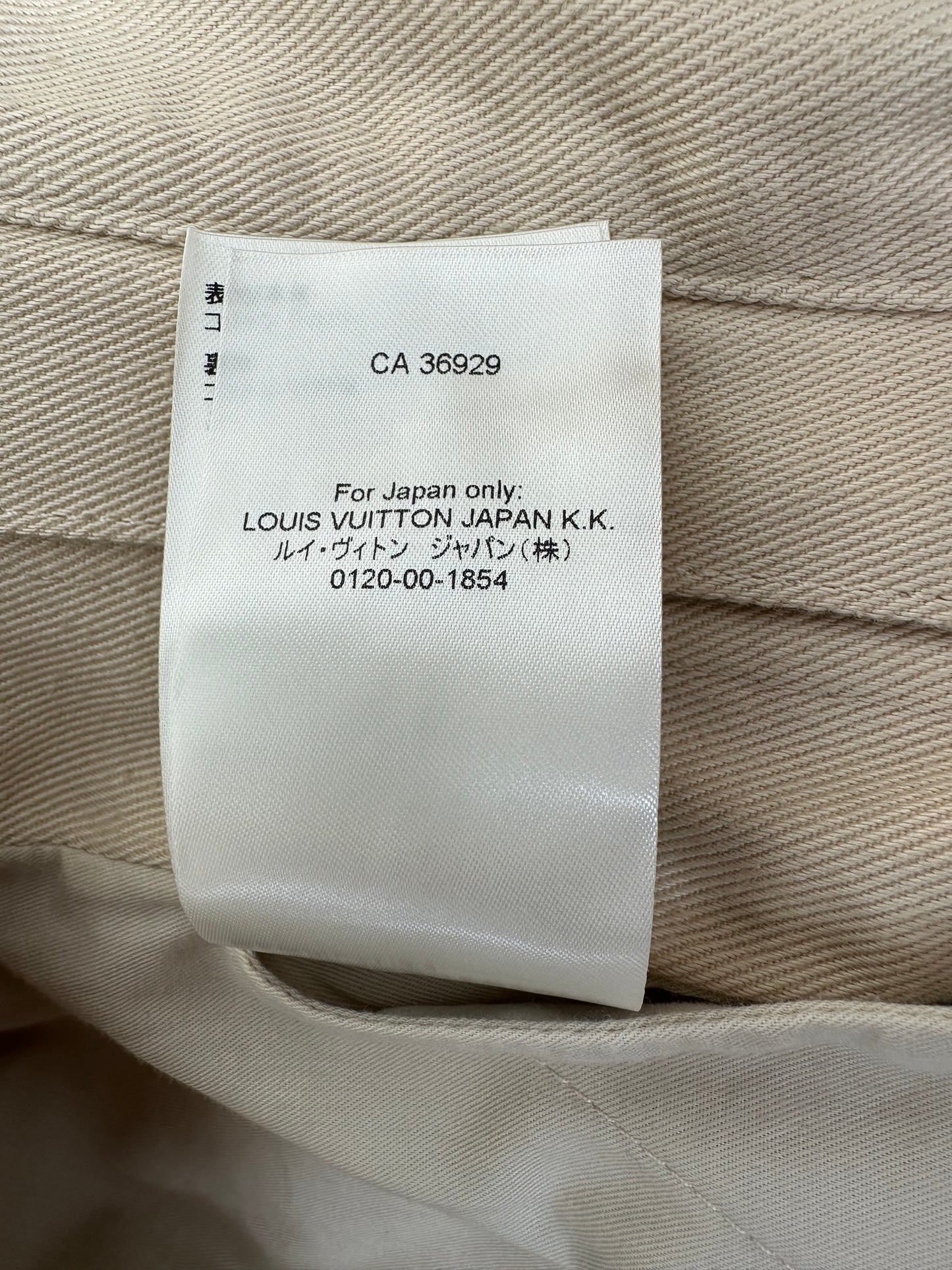 Louis Vuitton Beige Monogram Workwear Sherpa Jacket