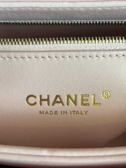 Chanel Pink Quilted Trendy CC Shoulder Bag