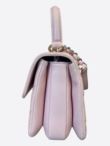 Chanel Pink Quilted Trendy CC Shoulder Bag