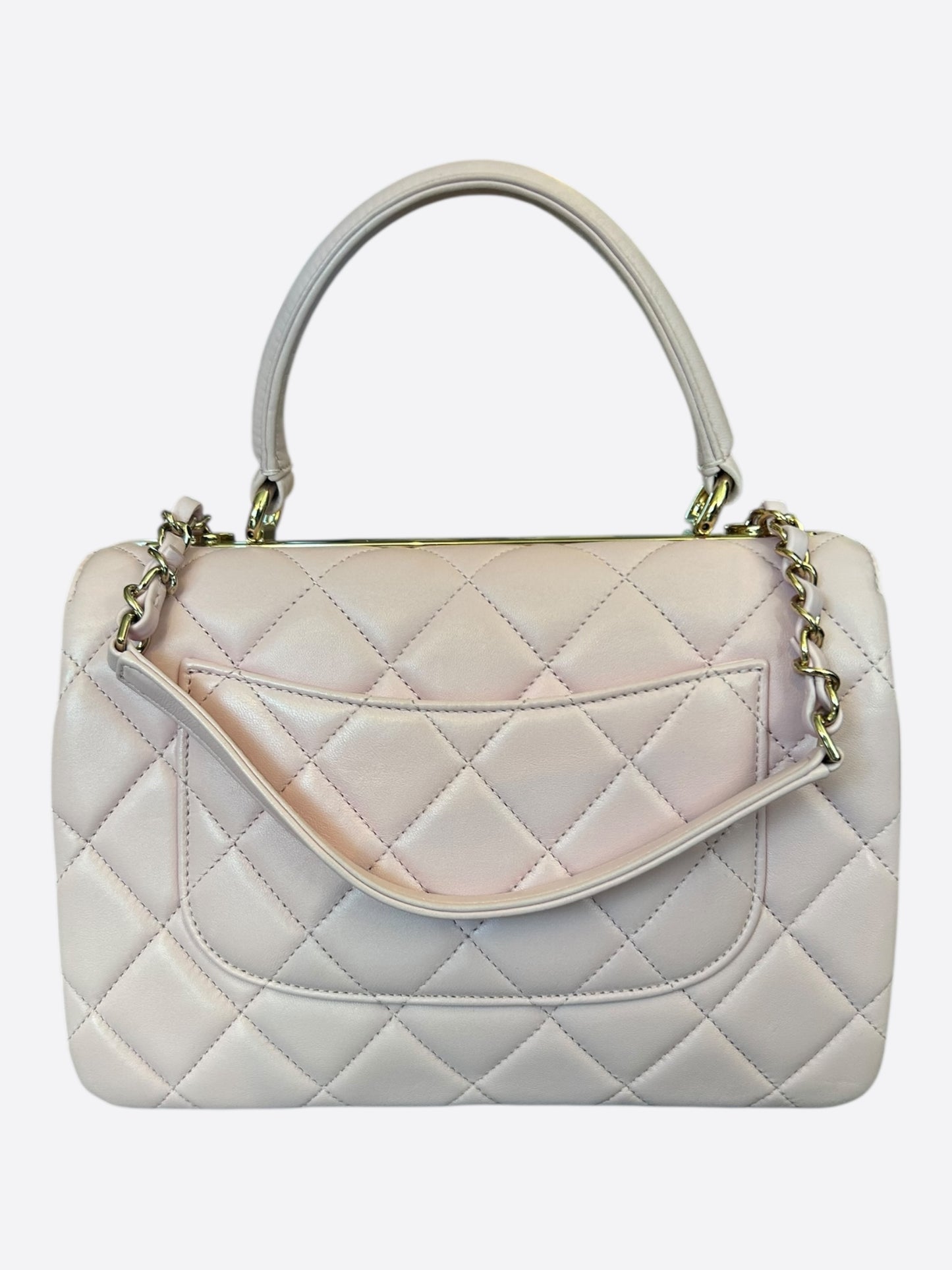 Chanel Pink Quilted Trendy CC Shoulder Bag