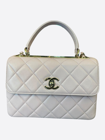 Chanel Pink Quilted Trendy CC Shoulder Bag