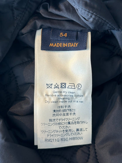 Louis Vuitton Navy Monogram Padded Jacket