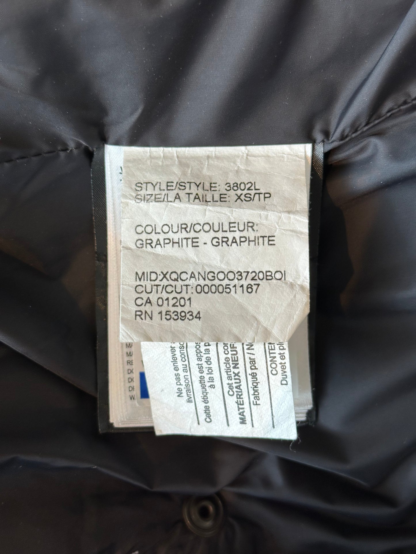 Canada Goose Black Shelburne Women's Jacket