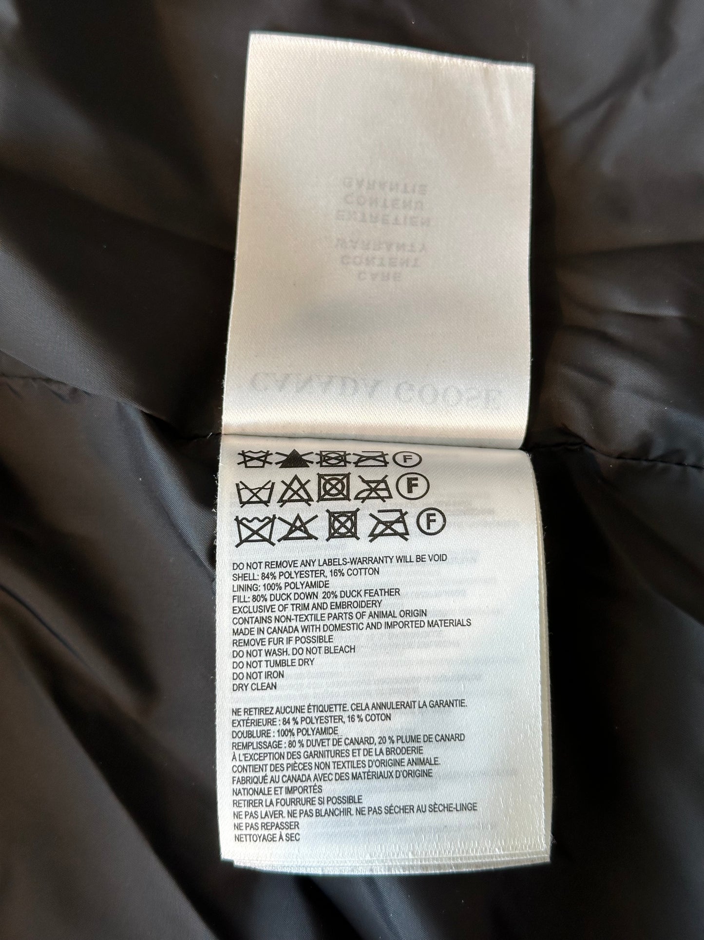 Canada Goose Black Carson Men's Jacket