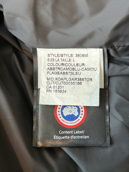 Canada Goose Blue Abstract Wyndham Men's Jacket