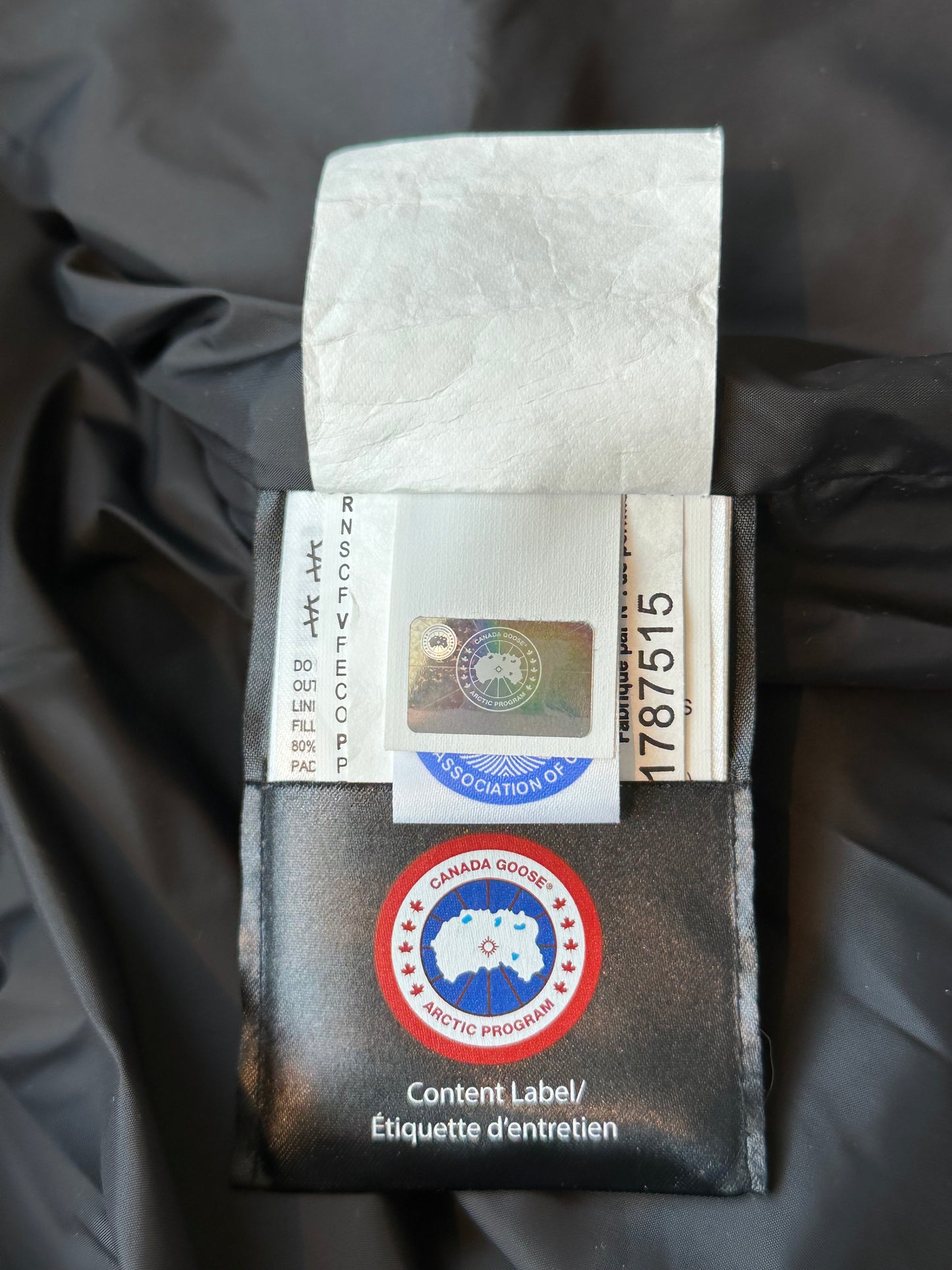 Canada Goose Blue Abstract Wyndham Men's Jacket
