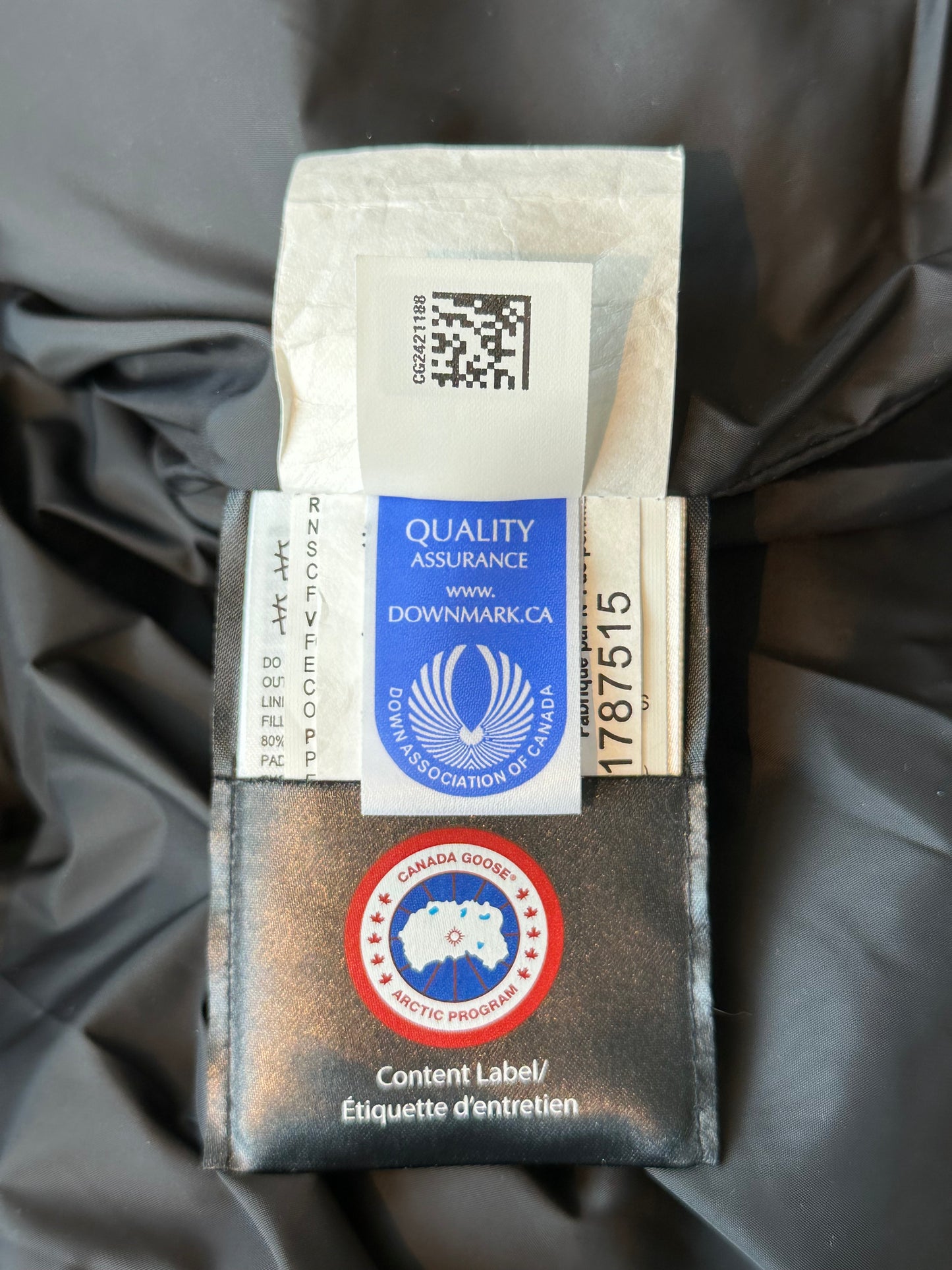 Canada Goose Blue Abstract Wyndham Men's Jacket